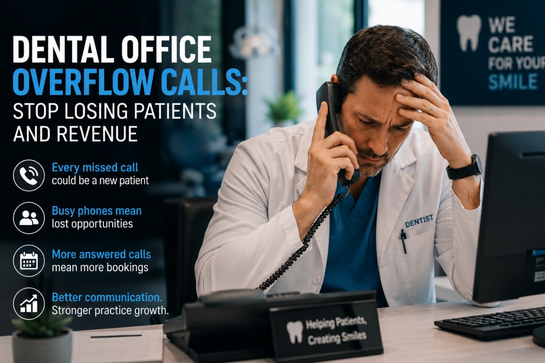 Dental Office Overflow Calls: Why Your Practice Is Losing Patients and Revenue