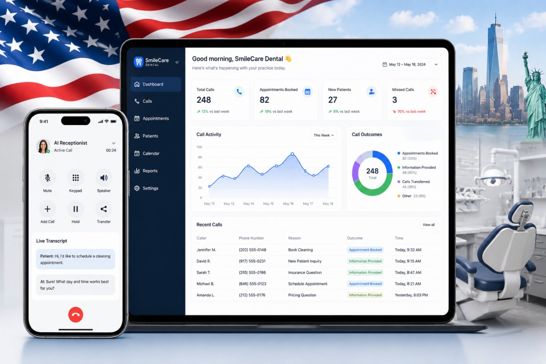 Why Every Dental Clinic in the USA Needs an AI Voice Receptionist in 2026